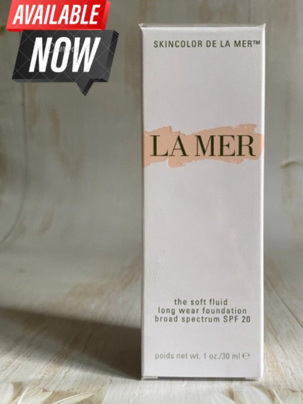 La Mer The Soft Fluid Long Wear Foundation SPF 20, 420 Terra, 30 ml New in Box